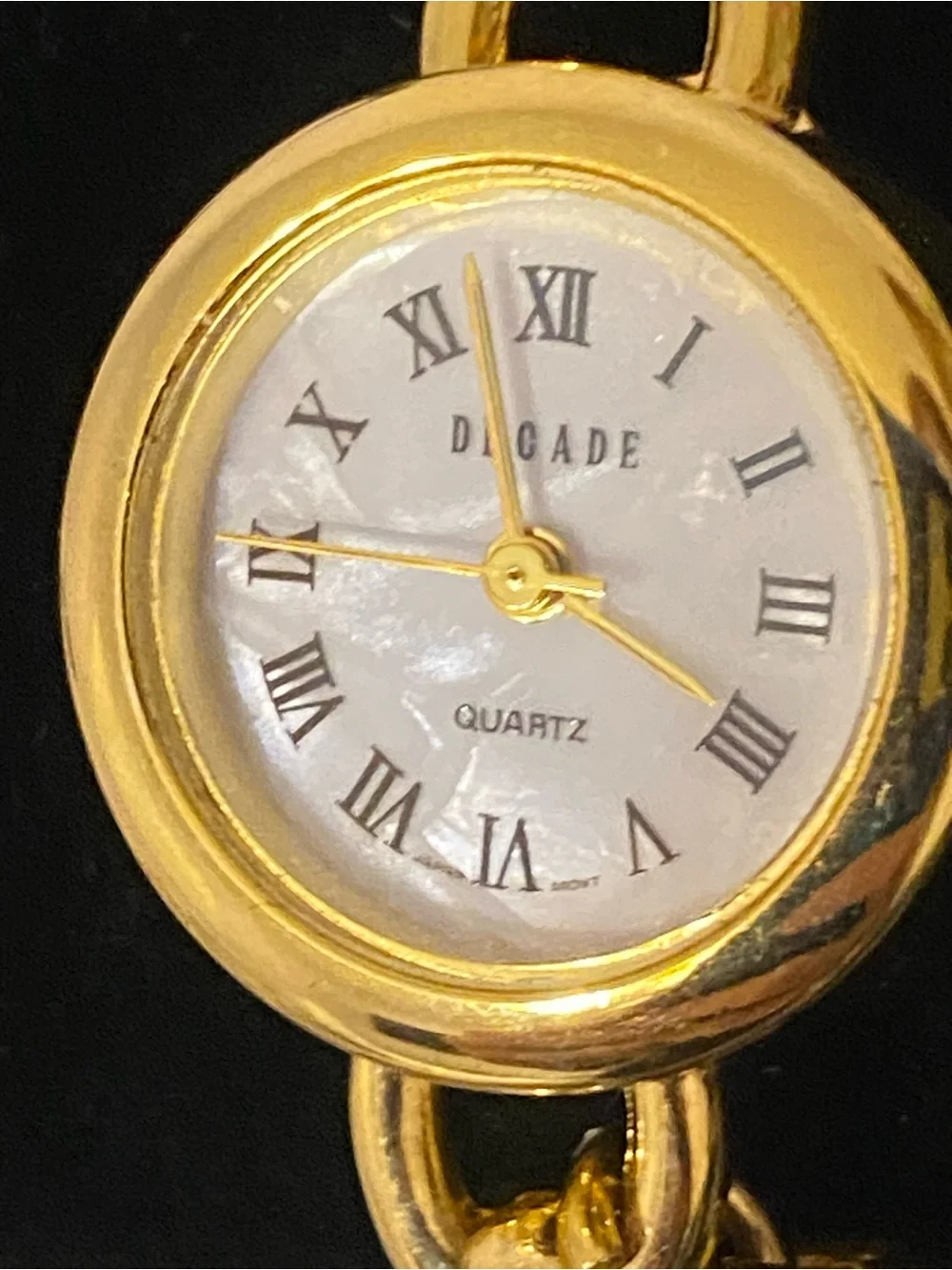 NWT Vintage Y2K Casual Corner Decade 6853 Japan Movt Rolo Link Watch